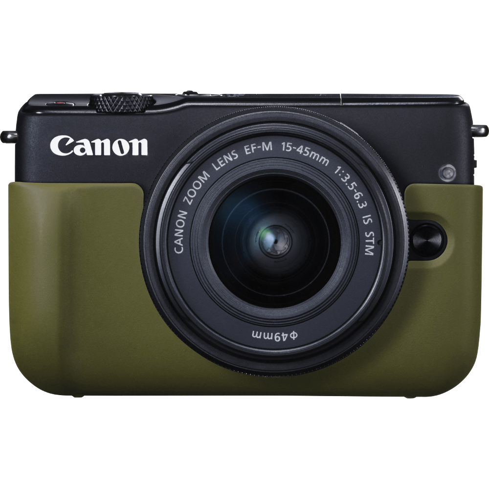 Чехол для фотокамеры CANON EOS M10 Face Jacket EH28-FJ OL (0979C001) Цвет зеленый