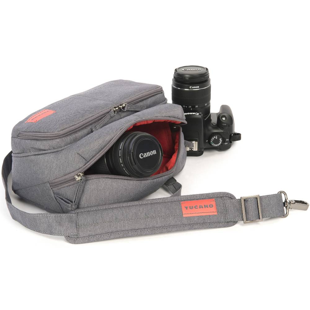 Сумка TUCANO Contatto Digital Bag Medium Grey (CBC-M-G) Назначение для зеркальных фотоаппаратов