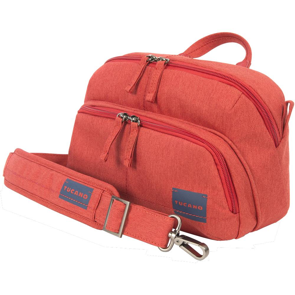 Сумка для фотоапарата TUCANO Contatto Digital Bag Medium Red (CBC-M-R) Матеріал поліестер