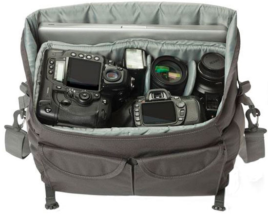 Сумка LOWEPRO Nova Sport 35L AW (Slate Grey) Цвет серый