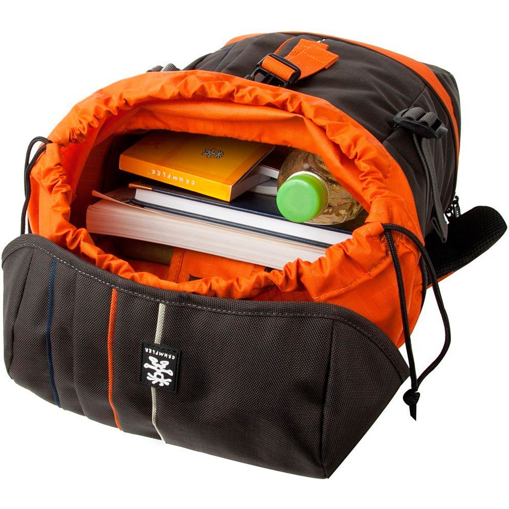 Фото Рюкзак CRUMPLER Jackpack HalfPhoto System Backpack grey black/orange (JPHSBP-005)