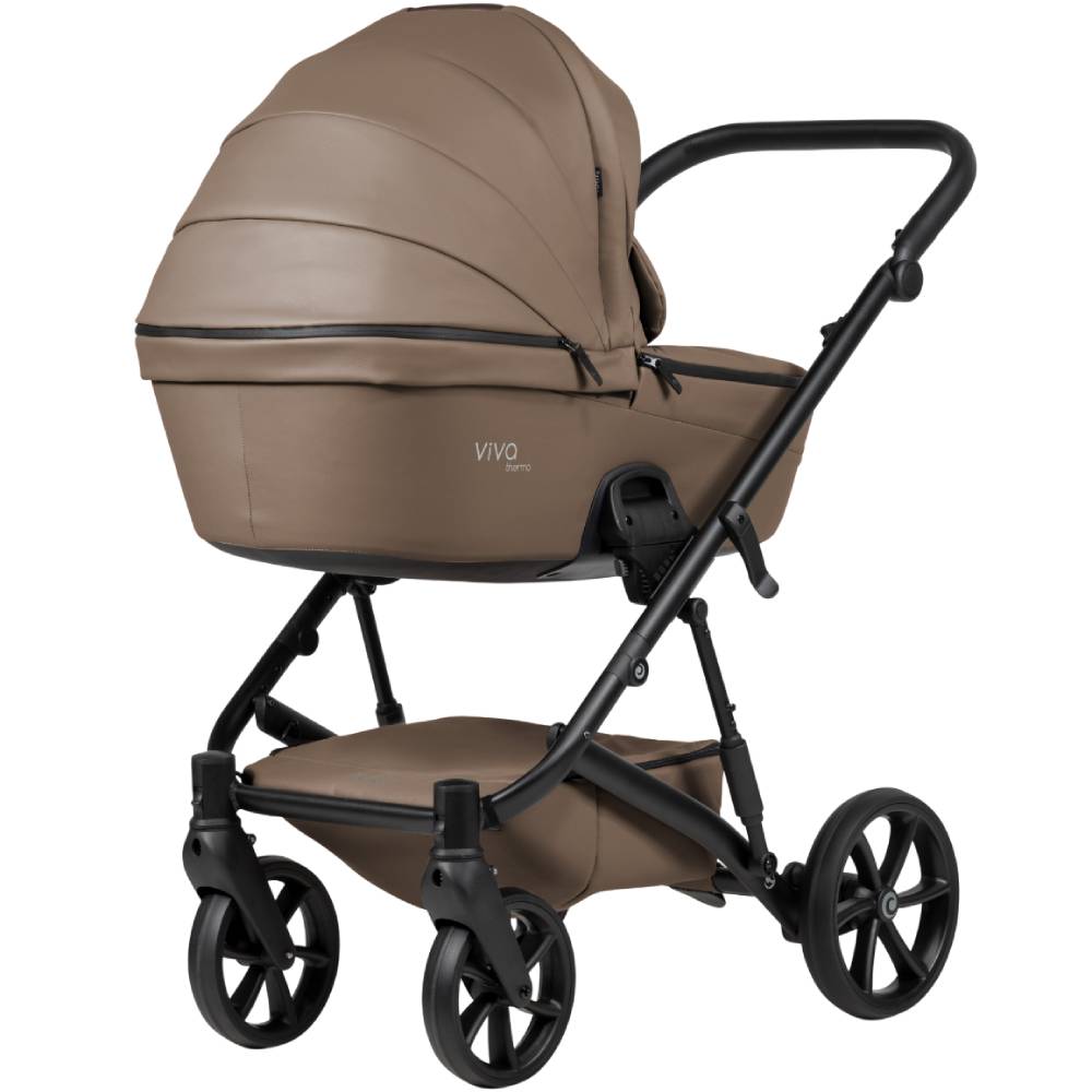 Коляска универсальная 2 в 1 TUTIS VIVA6 plus Leather Cedar (1612083) Количество мест одноместная