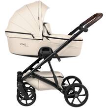 Коляска универсальная 2 в 1 TUTIS VIVA6 plus Leather Vanila (1612086)