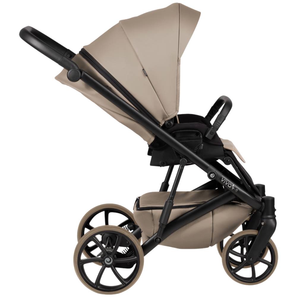 Покупка Коляска универсальная 2 в 1 TUTIS VIVA6 plus Leather Cappuccino (1612149)