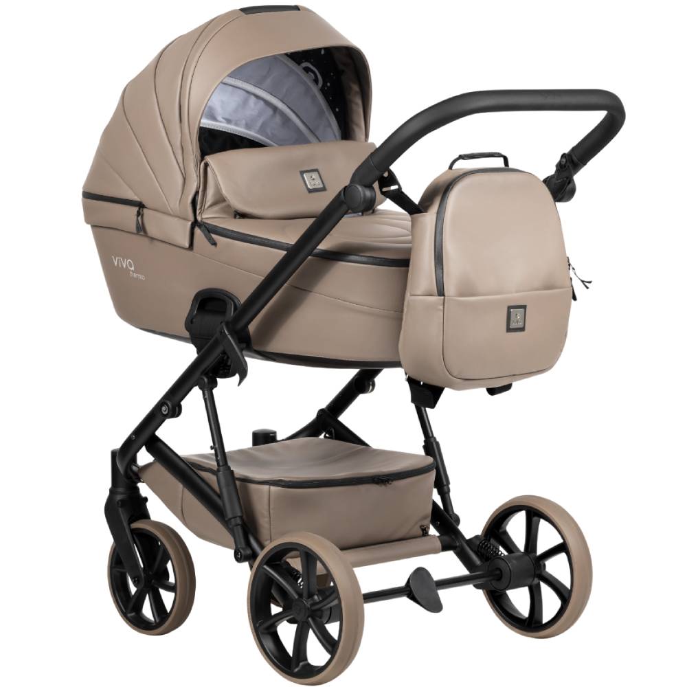 Коляска универсальная 2 в 1 TUTIS VIVA6 plus Leather Cappuccino (1612149) Тип универсальная 2 в 1