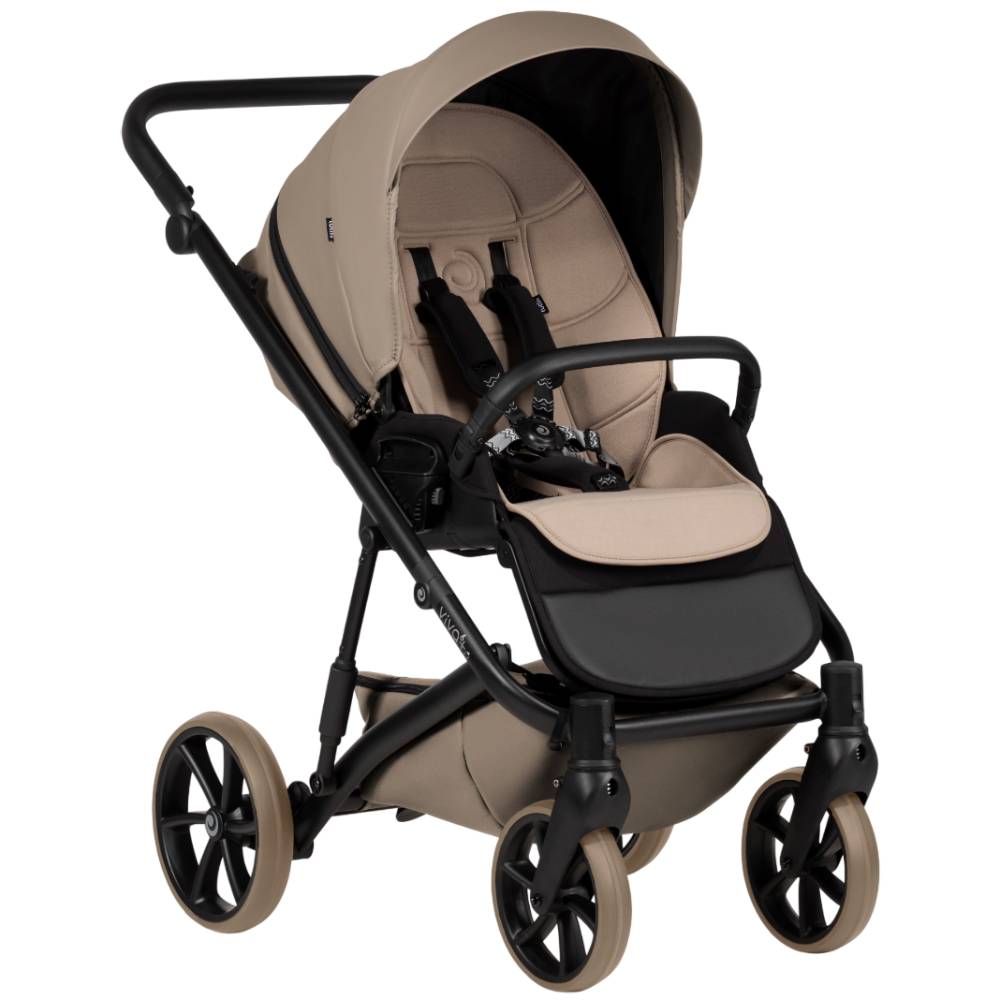 Фото Коляска универсальная 2 в 1 TUTIS VIVA6 plus Leather Cappuccino (1612149)