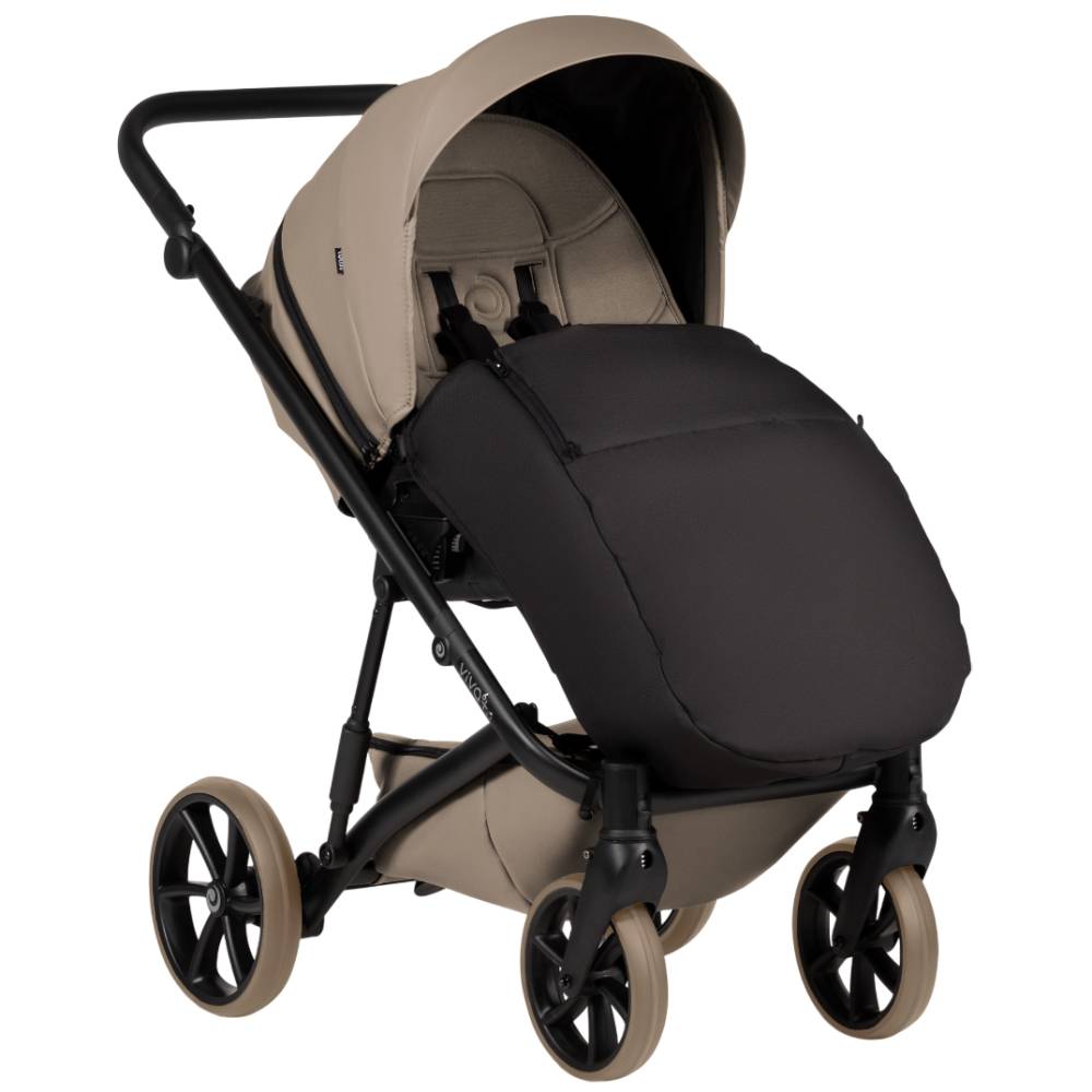 Заказать Коляска универсальная 2 в 1 TUTIS VIVA6 plus Leather Cappuccino (1612149)