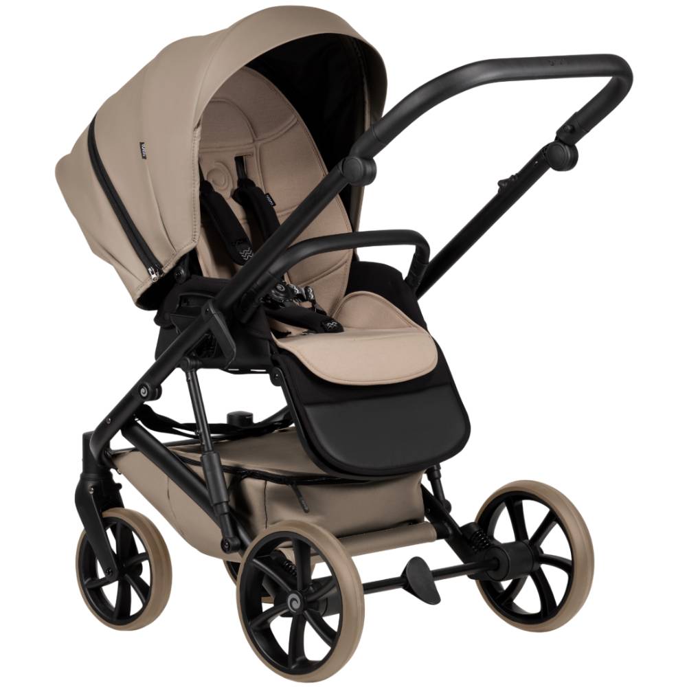 Внешний вид Коляска универсальная 2 в 1 TUTIS VIVA6 plus Leather Cappuccino (1612149)