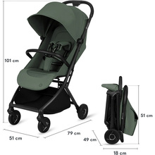 Прогулочная коляска LIONELO Sia Green Emerald