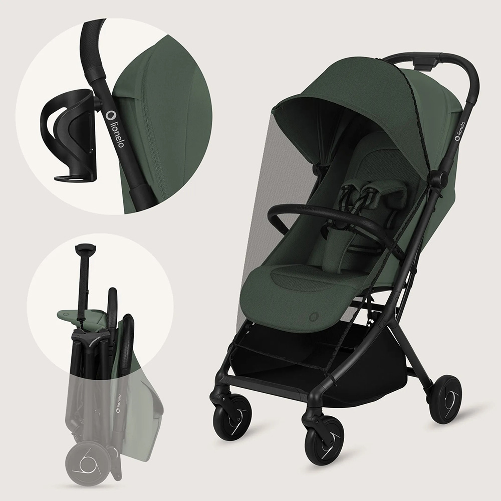 Покупка Прогулочная коляска LIONELO Sia Green Emerald