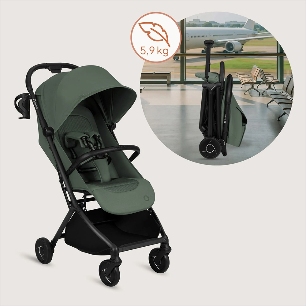 В интернет магазине Прогулочная коляска LIONELO Sia Green Emerald
