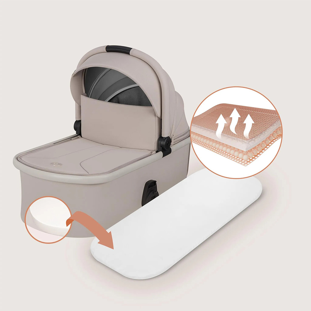 В Україні Коляска універсальна LIONELO Layla 3in1 Beige Sand