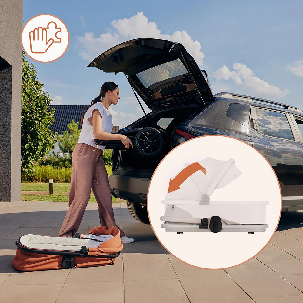 Фото 14 Коляска універсальна LIONELO Layla 3in1 Beige Sand