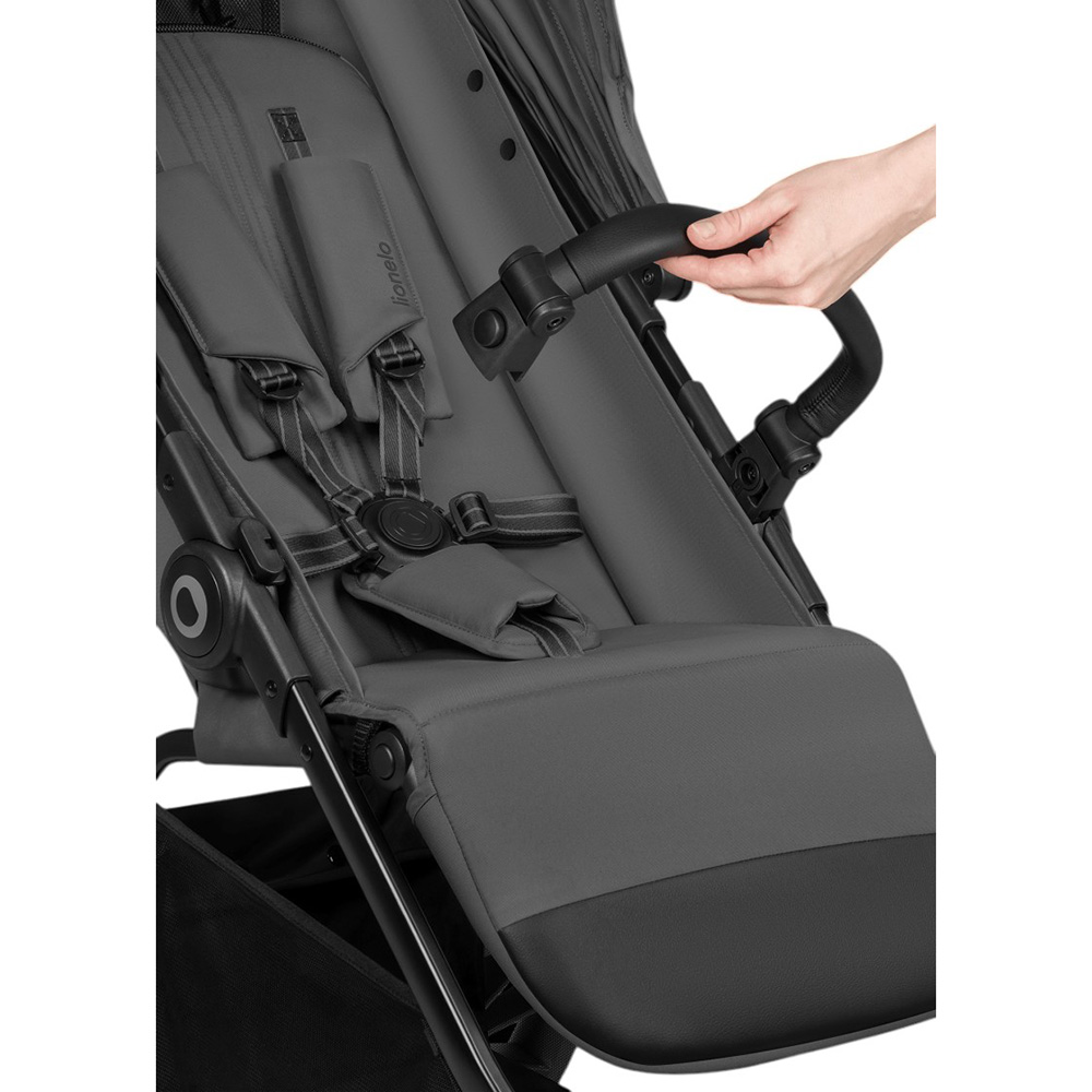 Внешний вид Прогулочная коляска LIONELO Emerald Grey Stone