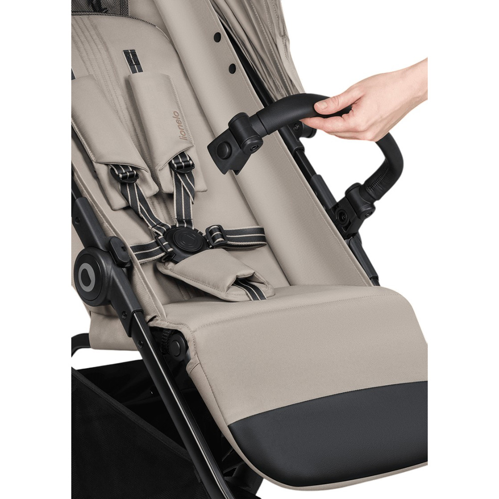 Внешний вид Прогулочная коляска LIONELO Emerald Beige Sand