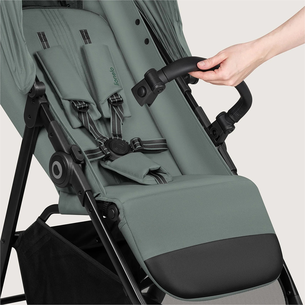 Обзор Прогулочная коляска LIONELO Emerald Green Forest