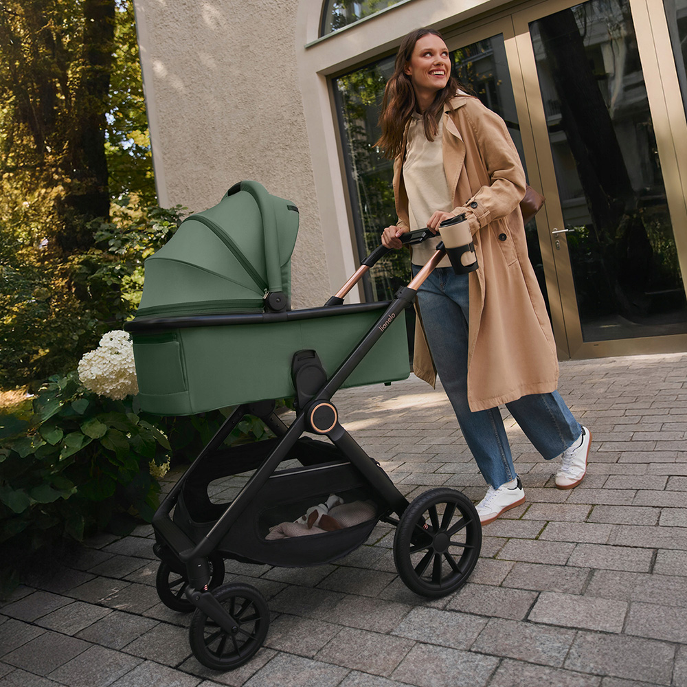 Фото 19 Універсальний візочок LIONELO 2 в 1 Layla Beige Sand (LO-LAYLA 2IN1 BEIGE SAND)