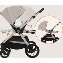 Універсальний візочок LIONELO 2 в 1 Layla Beige Sand (LO-LAYLA 2IN1 BEIGE SAND)