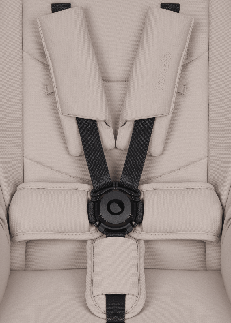 Зовнішній вигляд Універсальний візочок LIONELO 2 в 1 Layla Beige Sand (LO-LAYLA 2IN1 BEIGE SAND)