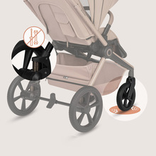 Візок універсальний 2 в 1 LIONELO Freya Beige Sand (LO-FREYA 2IN1 BEIGE SAND)