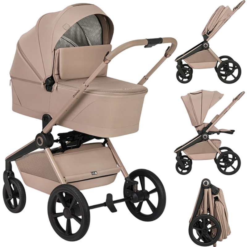 Візок універсальний 2 в 1 LIONELO Freya Beige Sand (LO-FREYA 2IN1 BEIGE SAND)