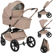 Візок універсальний 2 в 1 LIONELO Freya Beige Sand (LO-FREYA 2IN1 BEIGE SAND)