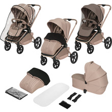 Візок універсальний 2 в 1 LIONELO Freya Beige Sand (LO-FREYA 2IN1 BEIGE SAND)