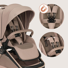 Візок універсальний 2 в 1 LIONELO Freya Beige Sand (LO-FREYA 2IN1 BEIGE SAND)