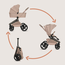 Візок універсальний 2 в 1 LIONELO Freya Beige Sand (LO-FREYA 2IN1 BEIGE SAND)