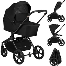 Візок універсальний 2 в 1 LIONELO Freya Black Onyx (LO-FREYA 2IN1 BLACK ONYX)