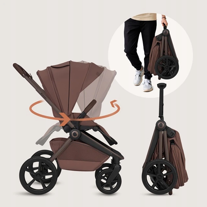 Замовити Візок універсальний 2 в 1 LIONELO Freya Brown Chocolate (LO-FREYA 2IN1 BROWN CHOCOLATE)