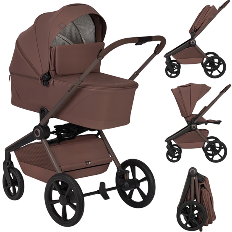 Візок універсальний 2 в 1 LIONELO Freya Brown Chocolate (LO-FREYA 2IN1 BROWN CHOCOLATE)