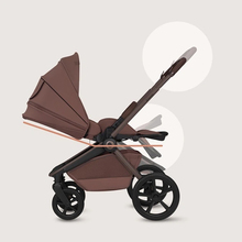 Коляска універсальна 3 в 1 LIONELO Freya Brown Chocolate (LO-FREYA 3IN1 BROWN CHOCOLATE)