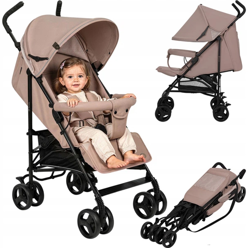 Внешний вид Коляска прогулочная LIONELO Elia Beige Taupe (LO-ELIA BEIGE TAUPE)