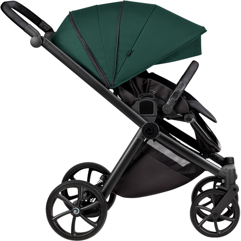 Коляска универсальная 2 в 1 TUTIS Mio3 plus ESSENTIAL Pasific Green (1622240) Пол для девочек