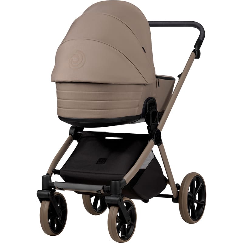 Коляска универсальная 2 в 1 TUTIS Mio3 plus ESSENTIAL Taupe Deep (1622078) Пол для девочек