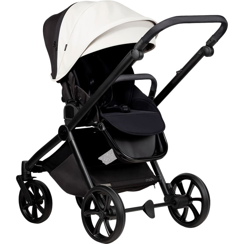 Коляска универсальная 2 в 1 TUTIS Mio3 plus LEATHER Silver Grey (1622200) Пол для девочек