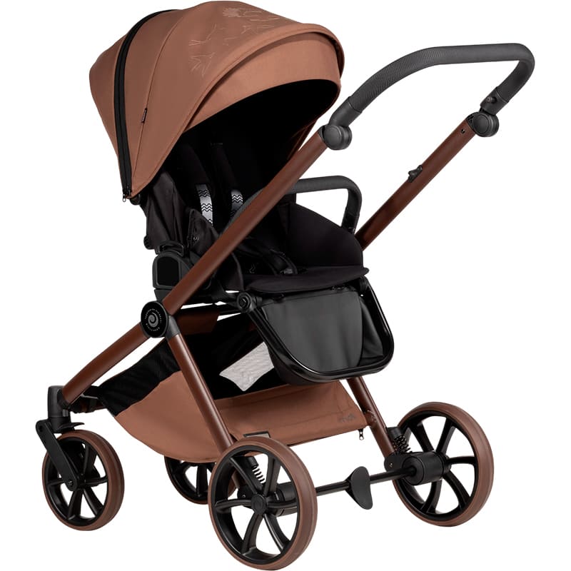 Коляска универсальная 2 в 1 TUTIS Mio3 plus LIMITED EDITION Hoopoe Brown (1622016) Пол для мальчиков