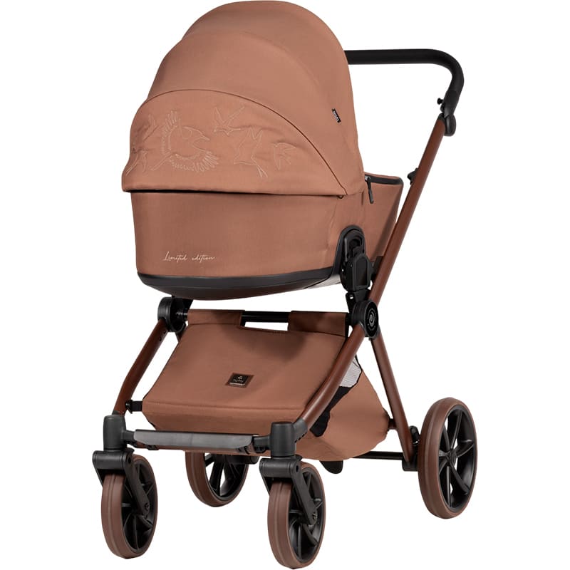 Коляска универсальная 2 в 1 TUTIS Mio3 plus LIMITED EDITION Hoopoe Brown (1622016) Пол для девочек