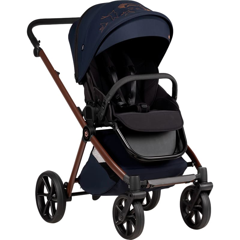 Коляска универсальная 2 в 1 TUTIS Mio3 plus LIMITED EDITION Midnight Swallow (1622015)