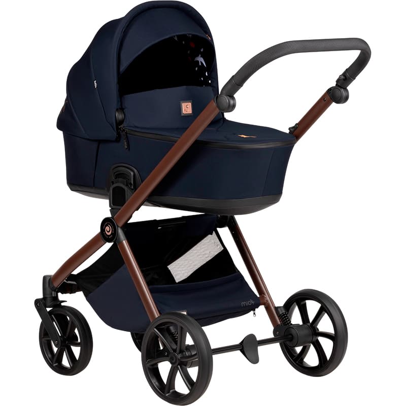 Коляска универсальная 2 в 1 TUTIS Mio3 plus LIMITED EDITION Midnight Swallow (1622015) Количество мест одноместная