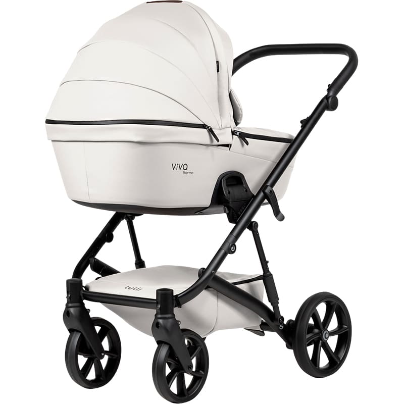 Коляска универсальная 2 в 1 TUTIS VIVA6 plus Leather Cloud (1612085) Пол для девочек