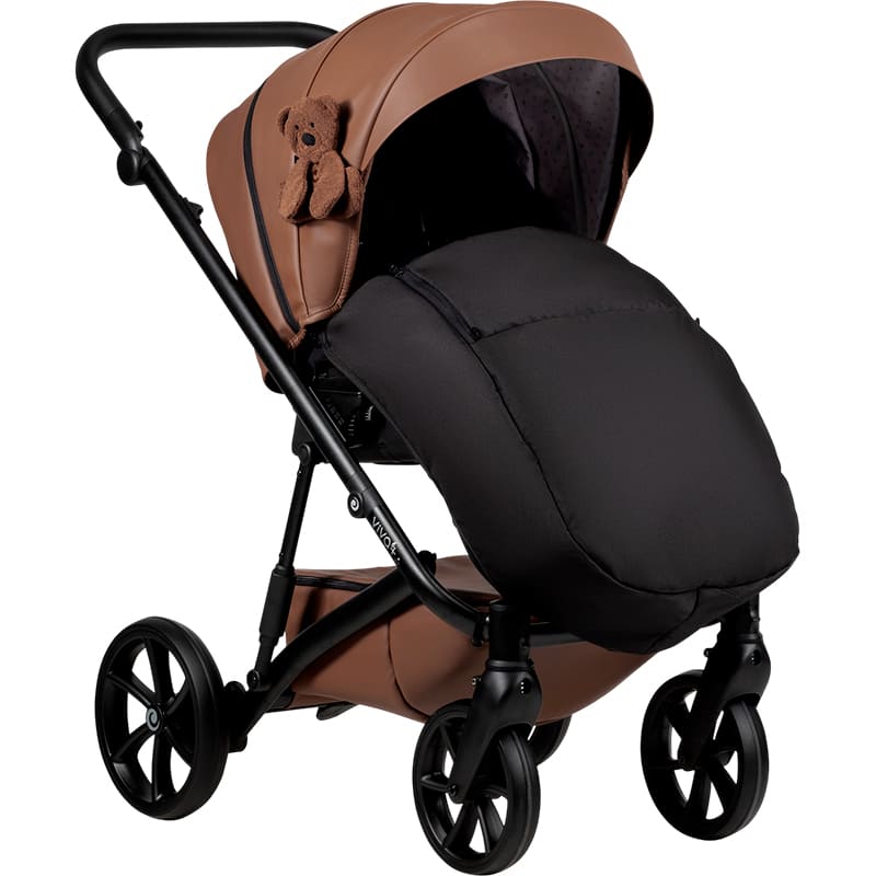 Коляска универсальная 2 в 1 TUTIS VIVA6 plus Teddy Biscuit Teddy (1612110) Пол для девочек
