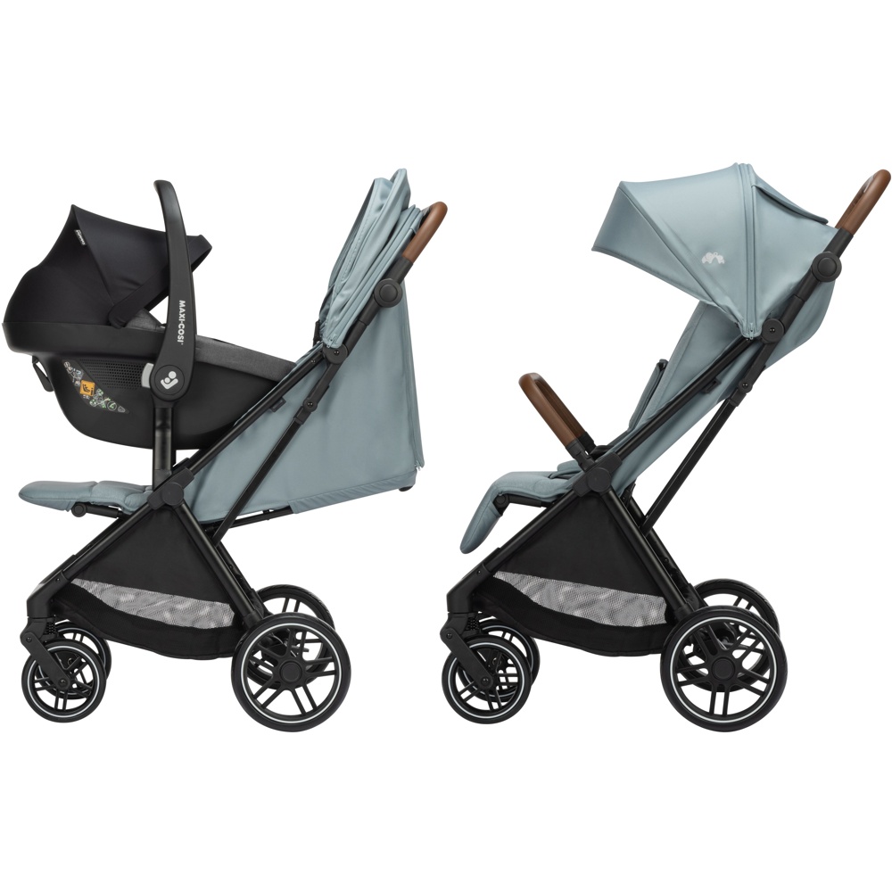 В Фокстрот Коляска BEBE CONFORT Indra Mineral Blue (1314082210)