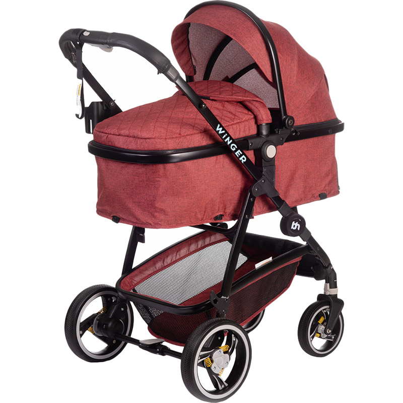 

Детская коляска BABYHIT Winger Red (73644), Коляска трансформер Winger - Red