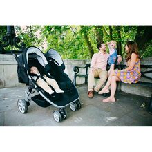 Прогулочная коляска для двойни Britax-Romer B-agile Double Cosmos Black