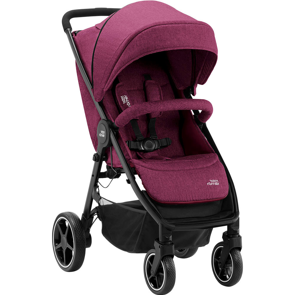 Прогулочная коляска Britax-Romer B-Agile M Cherry Wine Количество мест одноместная