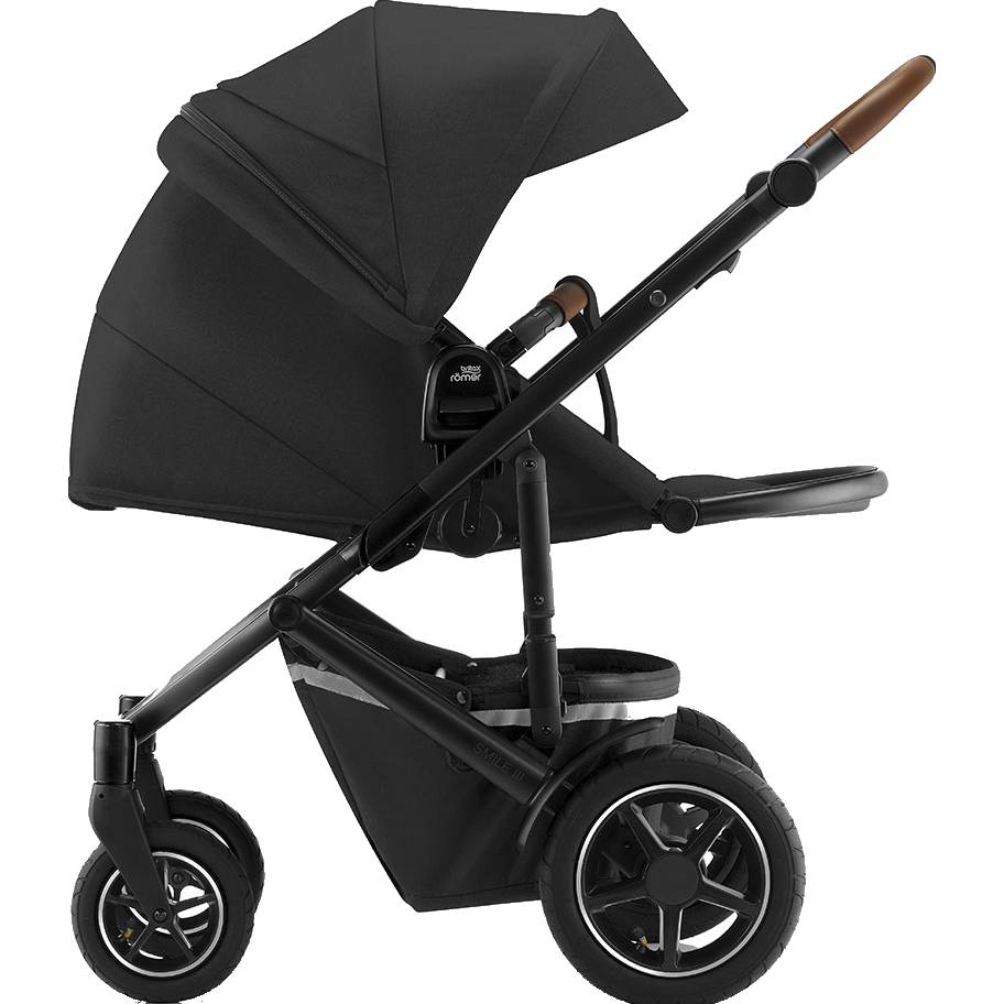 Коляска BRITAX-ROMER SMILE III Space Black / Brown Handle Кількість місць одномісна