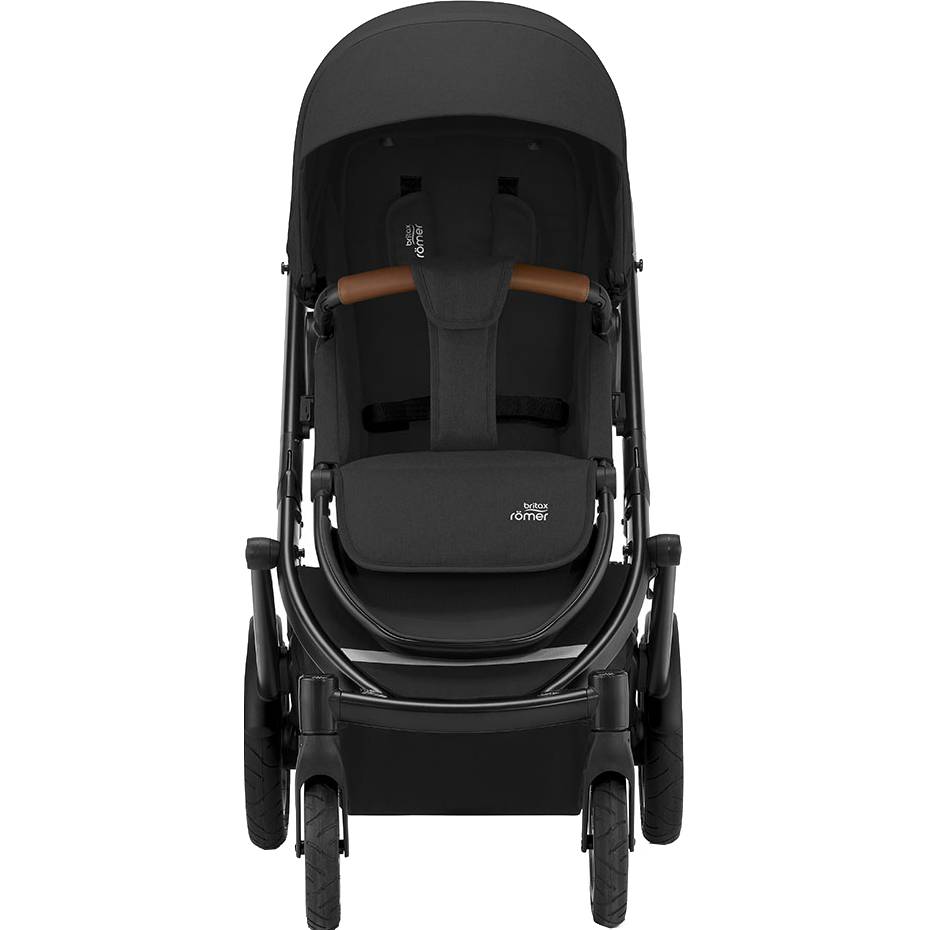 Коляска BRITAX-ROMER SMILE III Space Black / Brown Handle Положения лицом к дороге