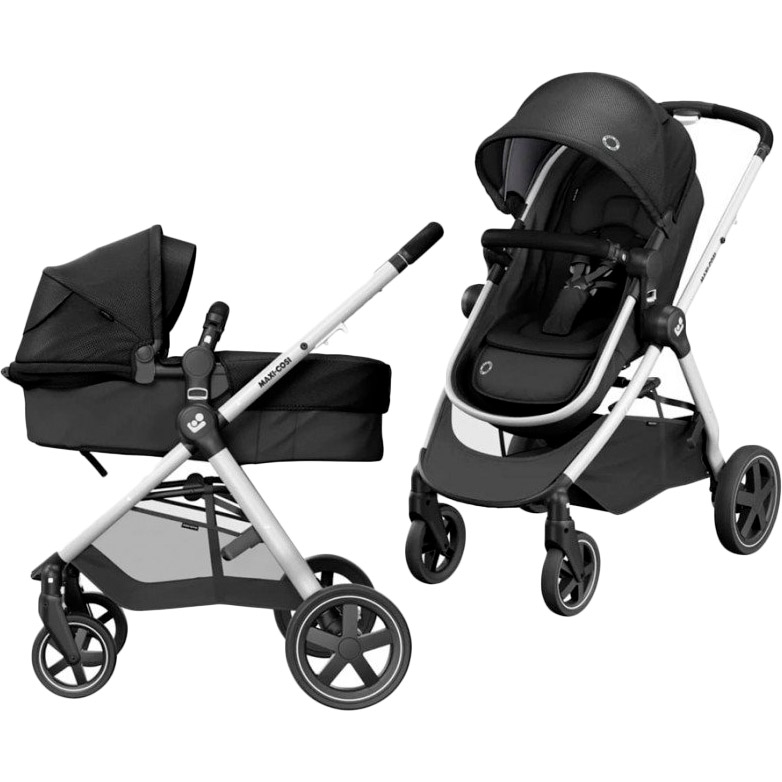 

Коляска универсальная MAXI-COSI ZELIA2 Essential Black FR, Коляска ZELIA2 Essential Black FR